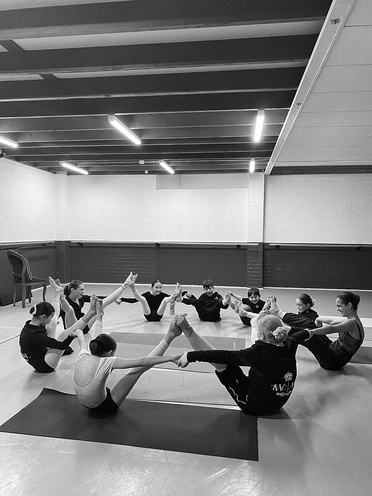 A trial week students participate in all classes inlcuing academics, yoga, science, aths, english, drama, dance and acting