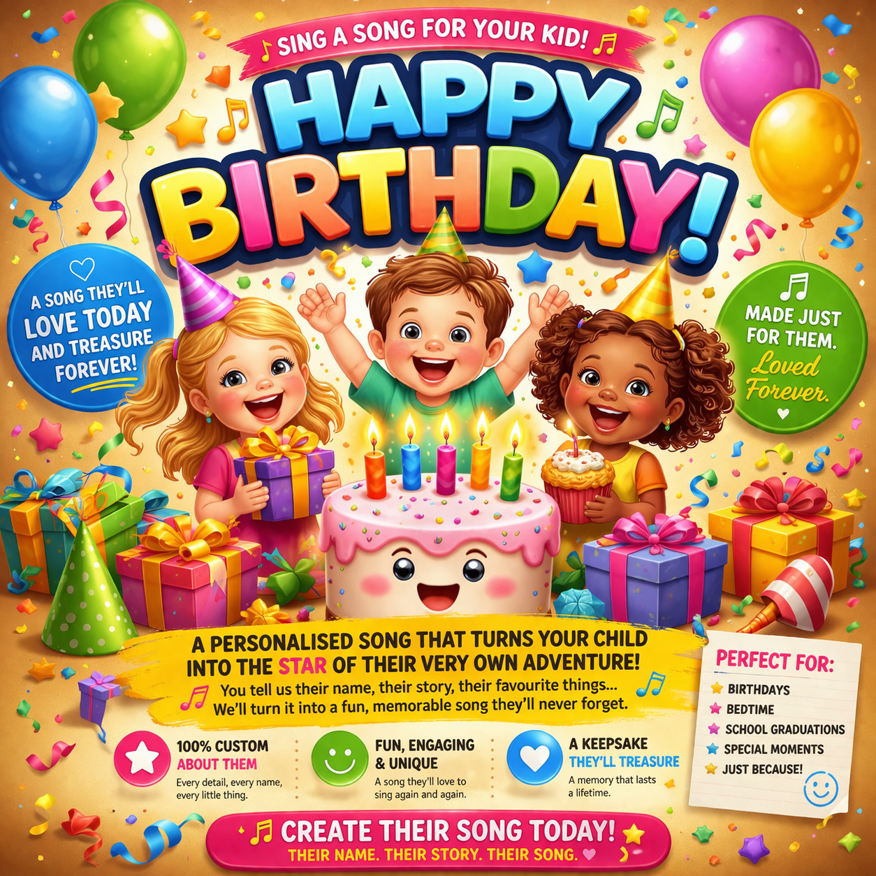 Birthday Song For All Ages