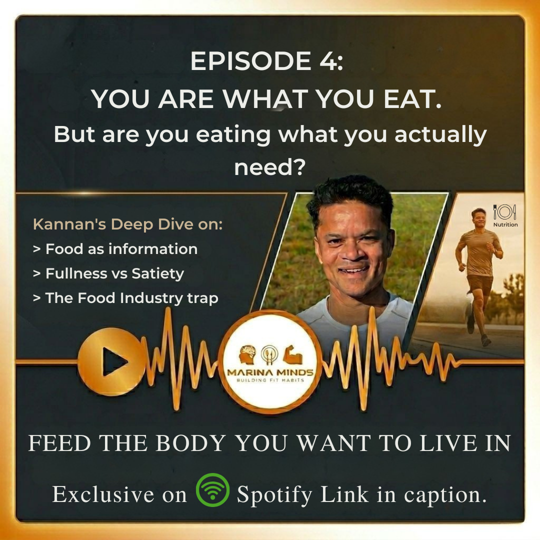 Podcast Ep 4 - You are what you eat. But are you eating what you actually need? 