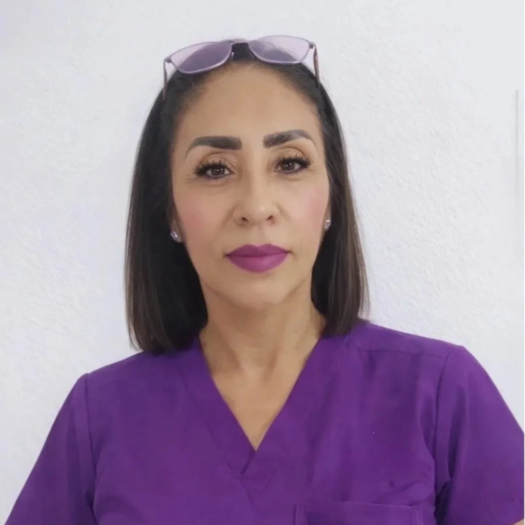 Dental Playa team member in Playa del Carmen clinic.