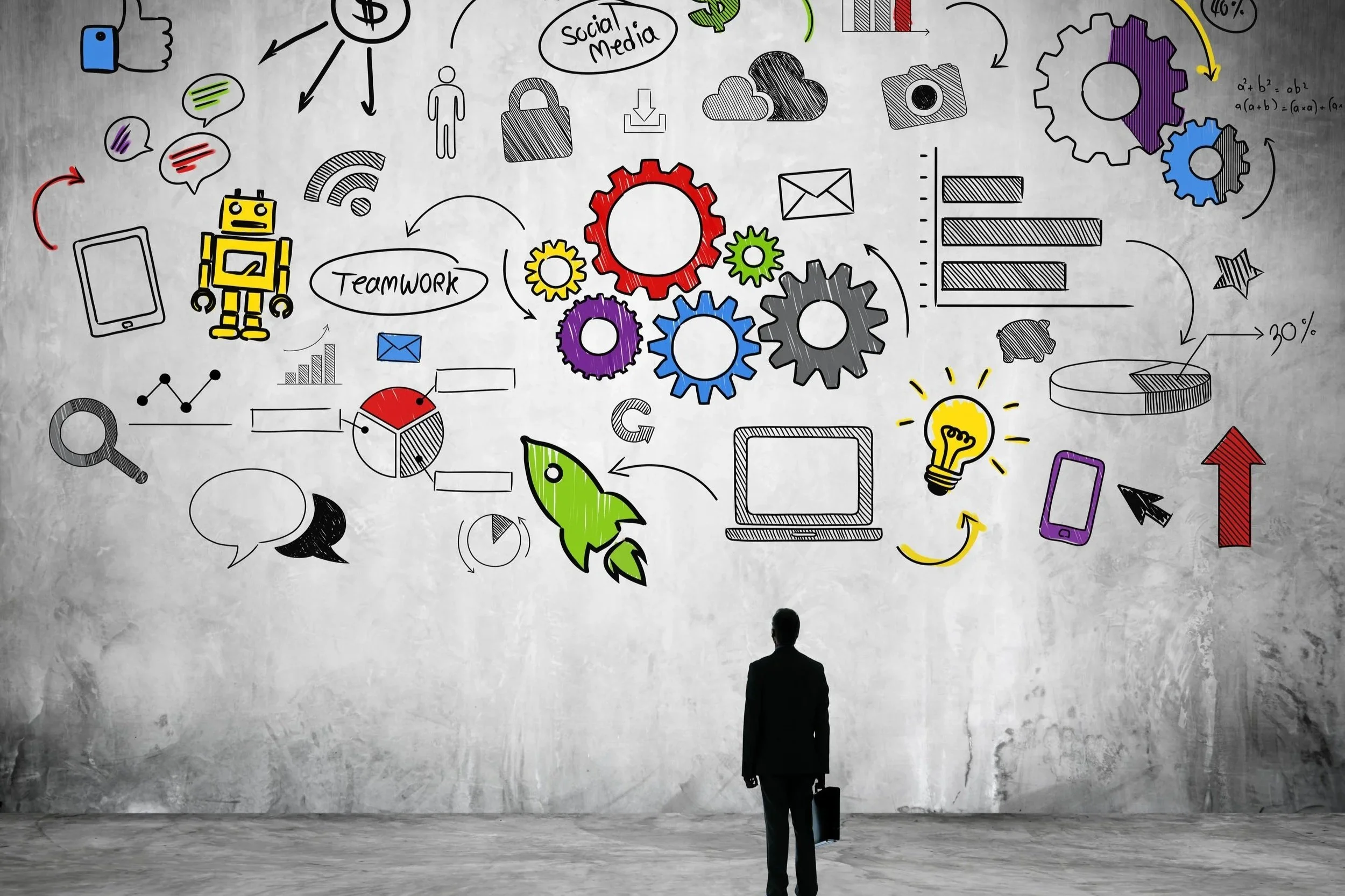 Lots of Spinning Business Wheels…