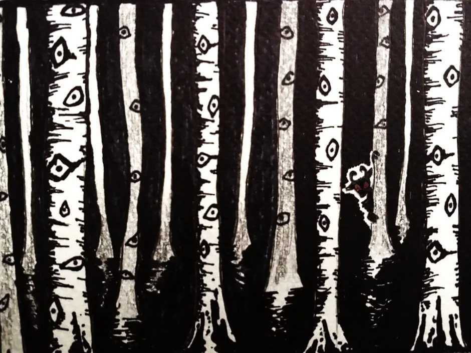 the woods have eyes