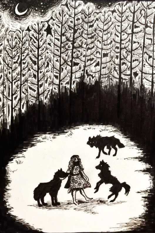 dancing with the wolves