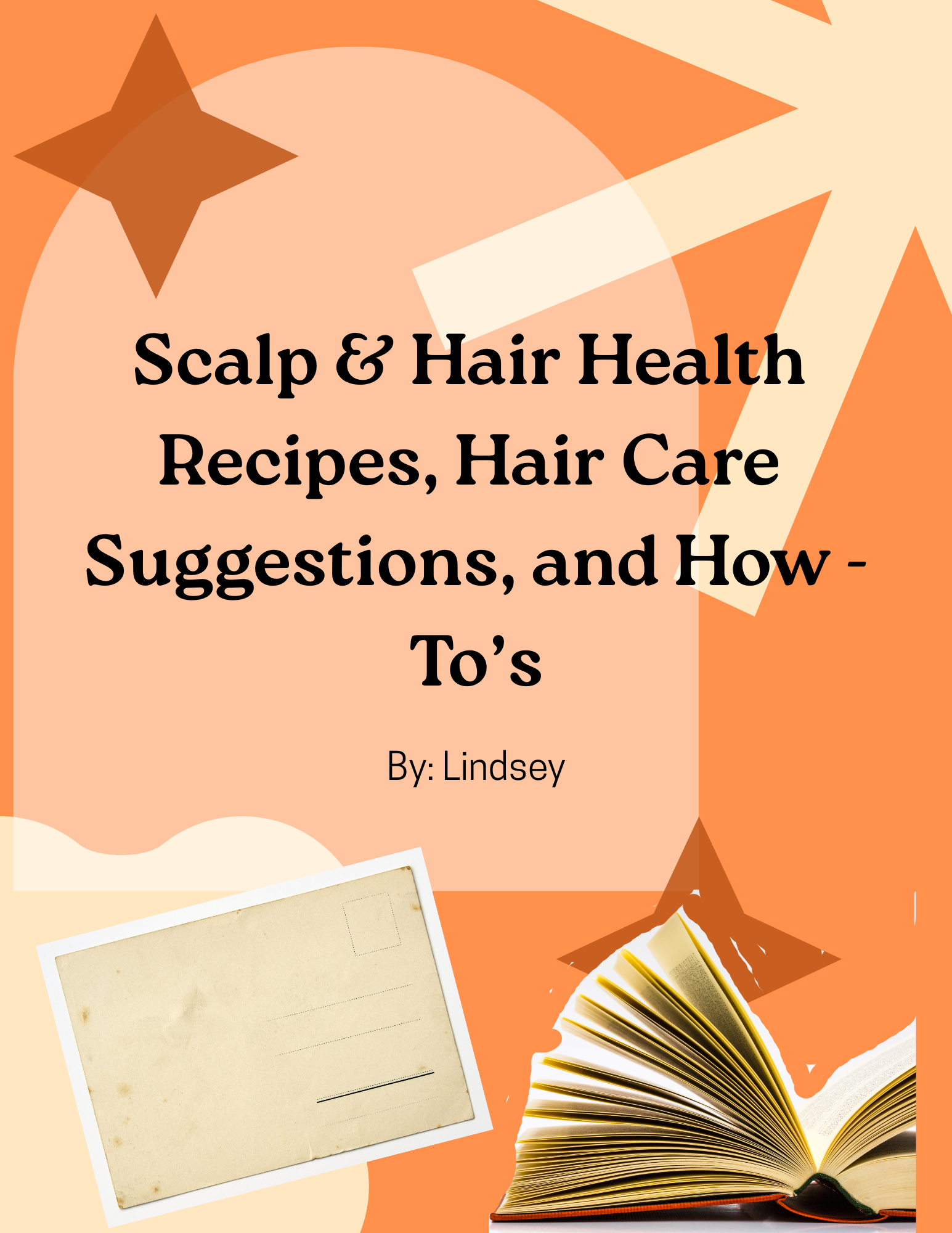 Scalp & Hair Health Tincture Recipe Cards