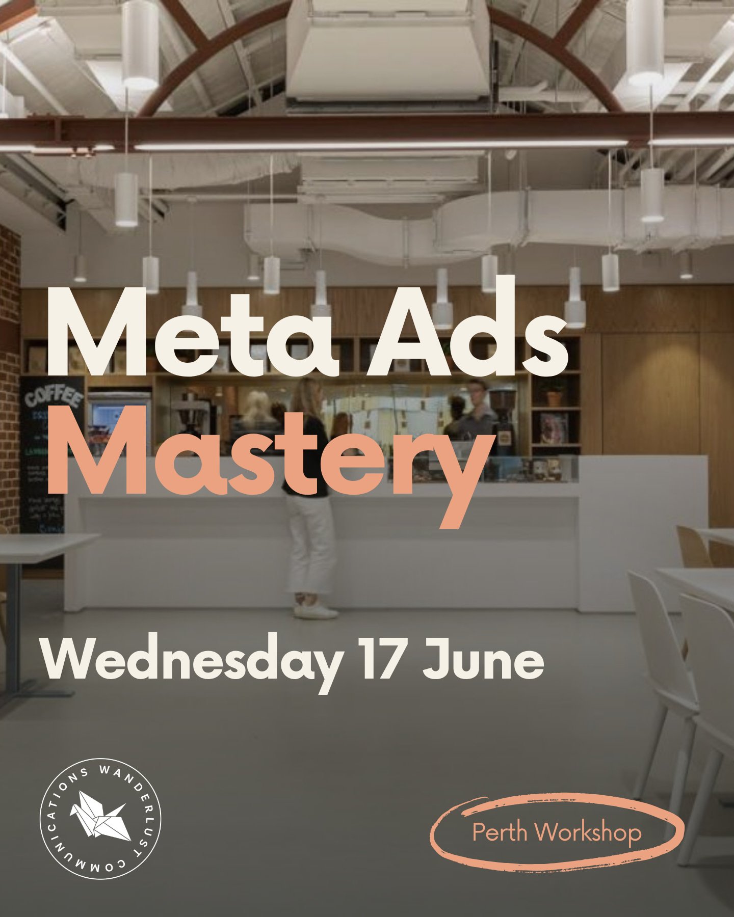 Tired of boosting posts and hoping something sticks? This Wednesday in Perth, we're running a small-group Meta Ads workshop that'll change how you approach Facebook and Instagram advertising &mdash; for good.

In just 3 hours, you'll learn how to:

✔