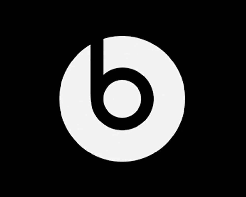 Black background with a white circular logo containing a stylized lowercase 'b' inside.