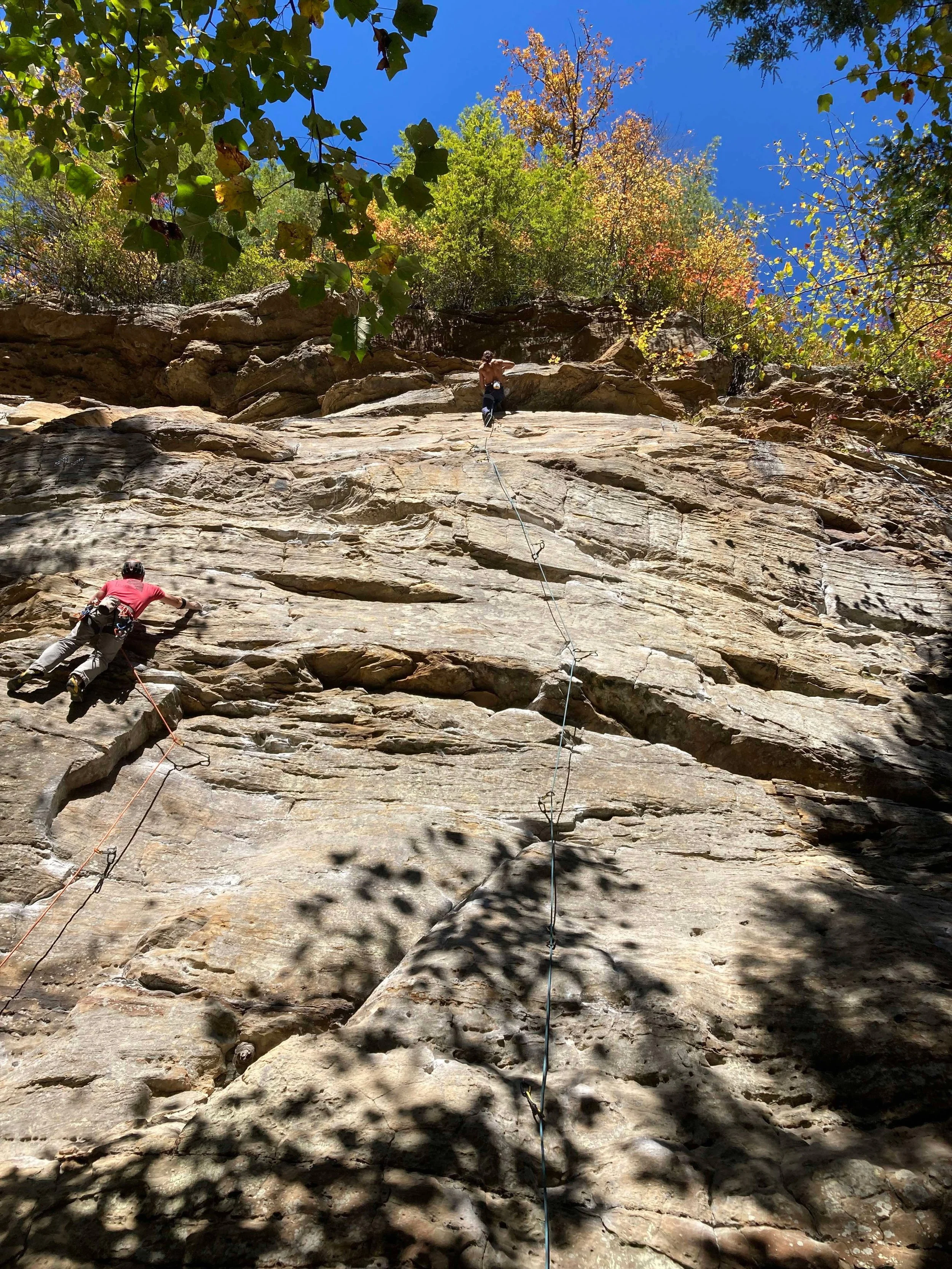 Guided Rock Climbing