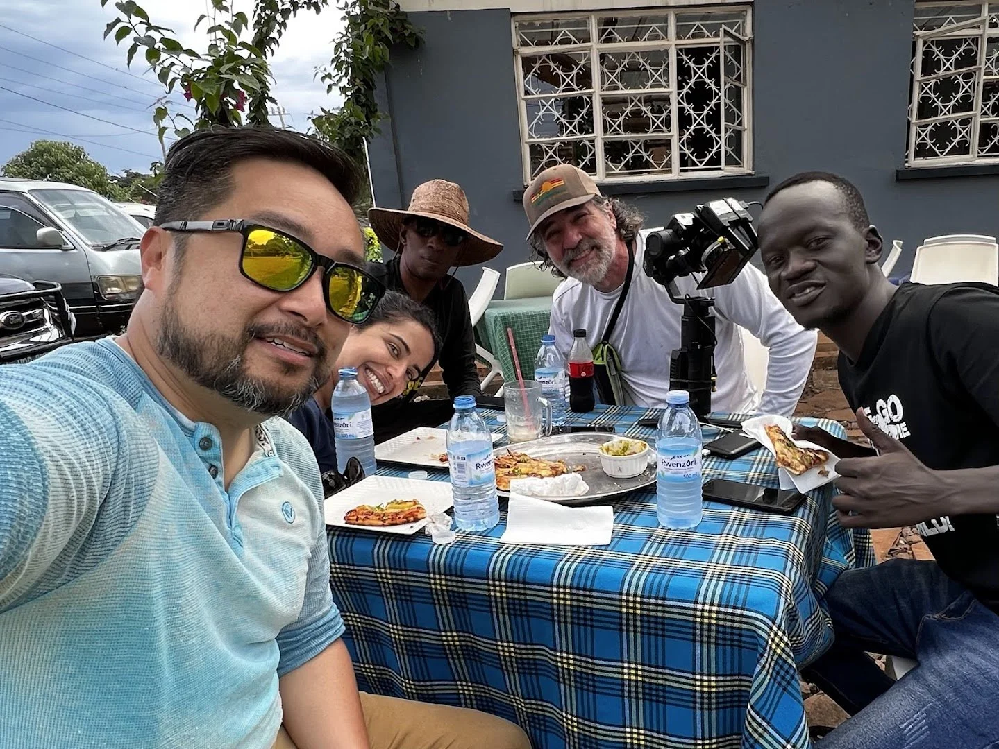 With Patrick the Driver