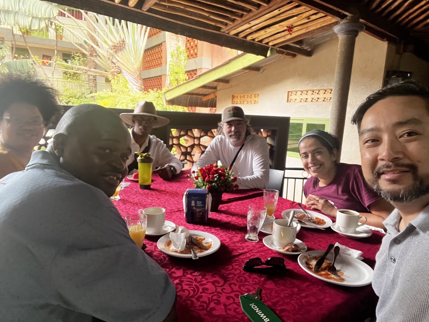 First Meal in Uganda