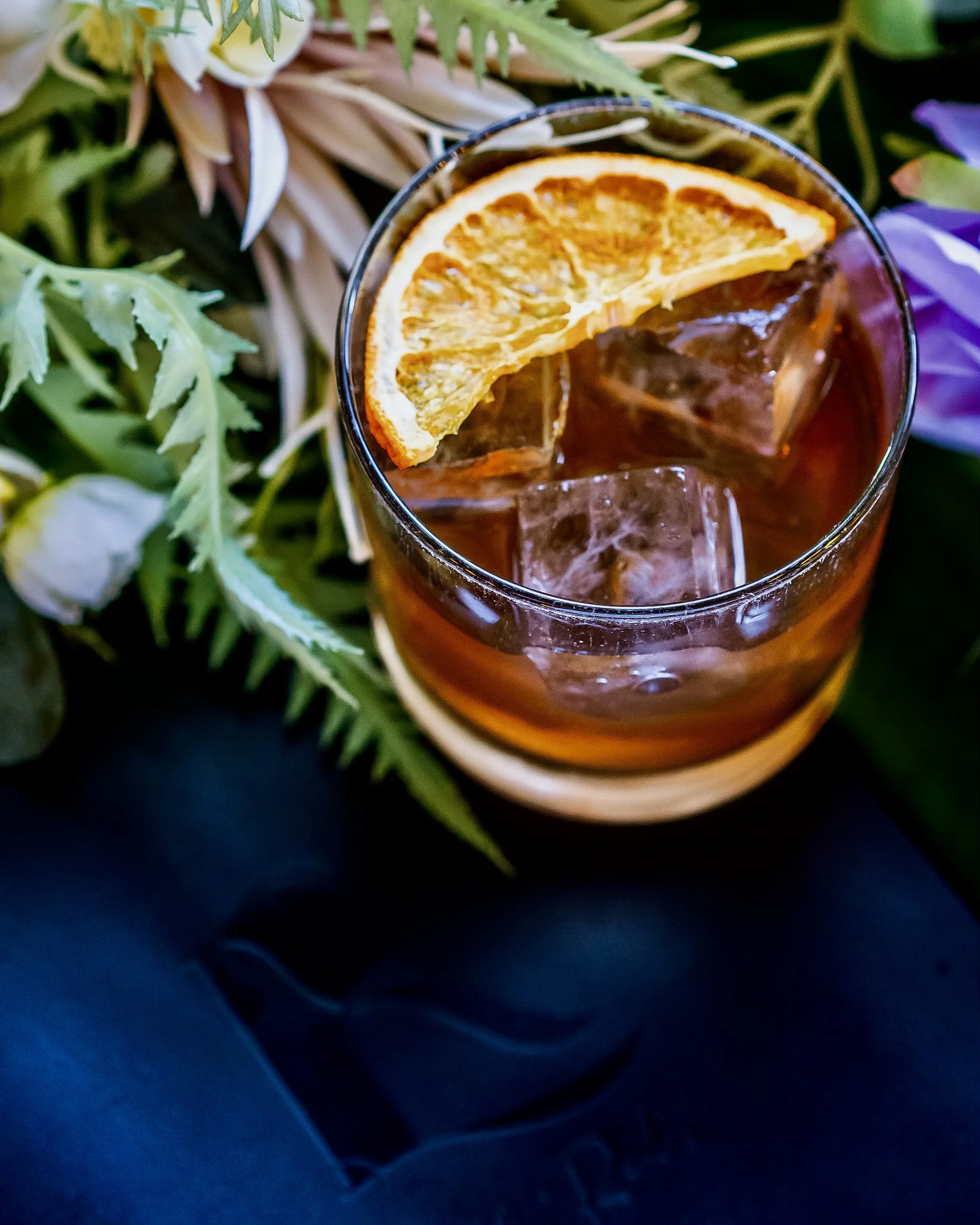 The Rescue signature cocktail with Agwa, spiced rum, lemon, guava, cardamom and milk punch at Little Red’s Bar.