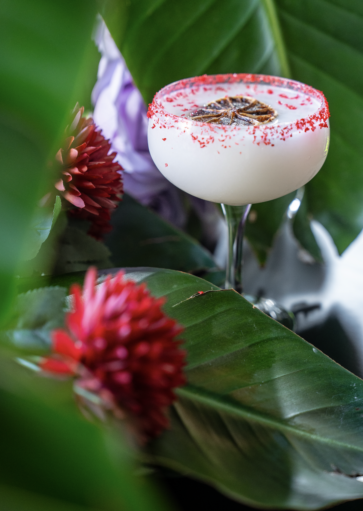 Signature cocktail at Little Red’s Bar in Melbourne CBD with a fairytale inspired setting.