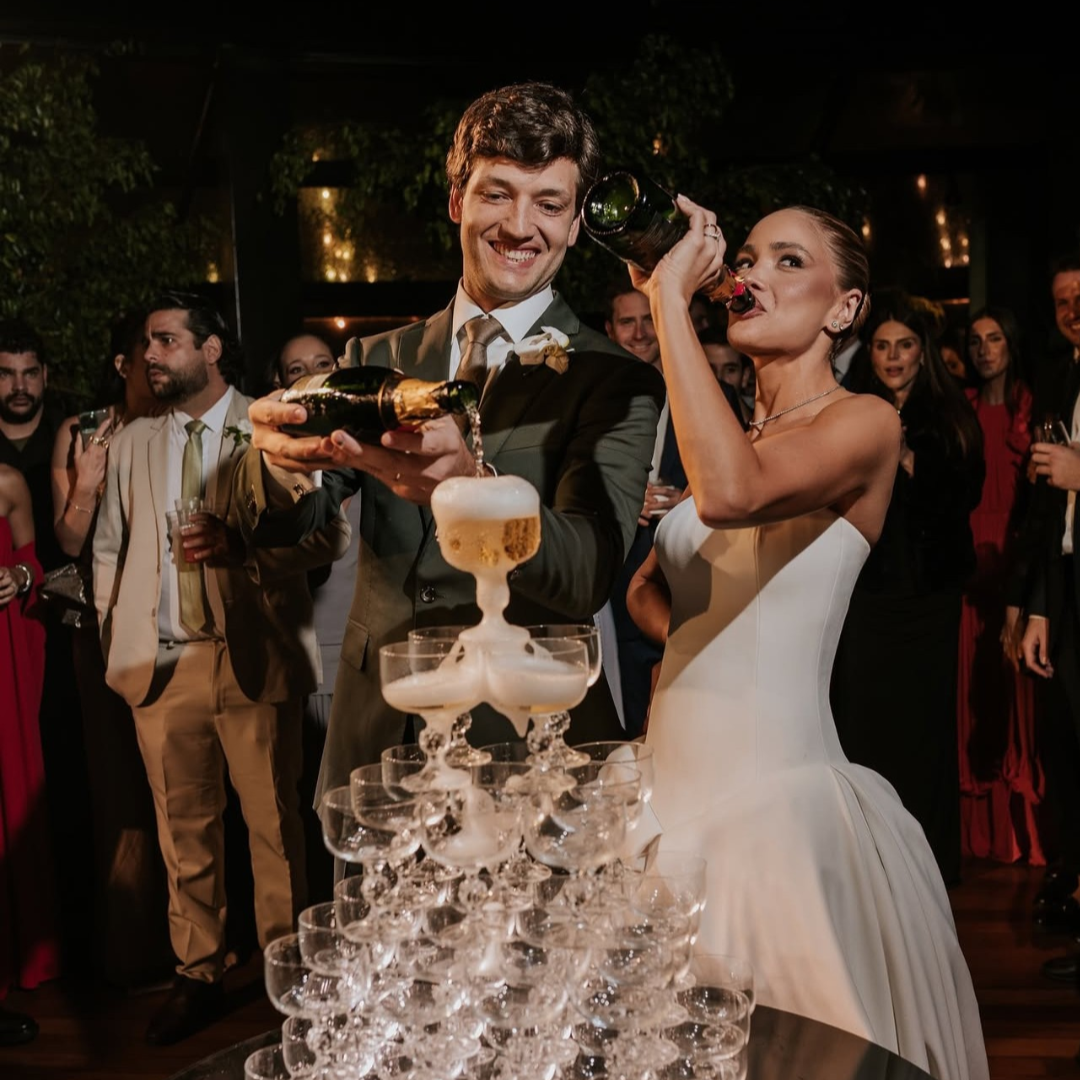 torre-de-taças-casamento