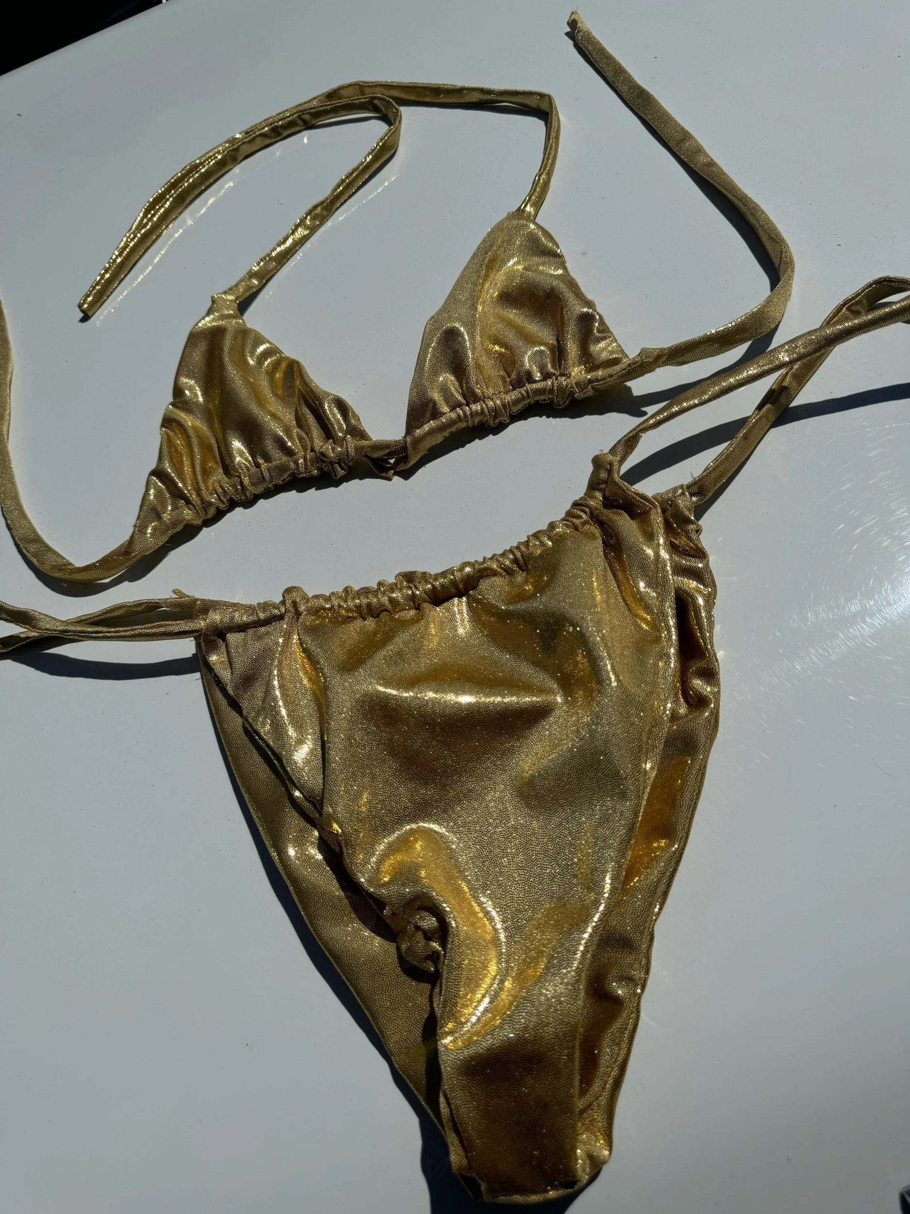 A Goddess Gold 2 piece Set