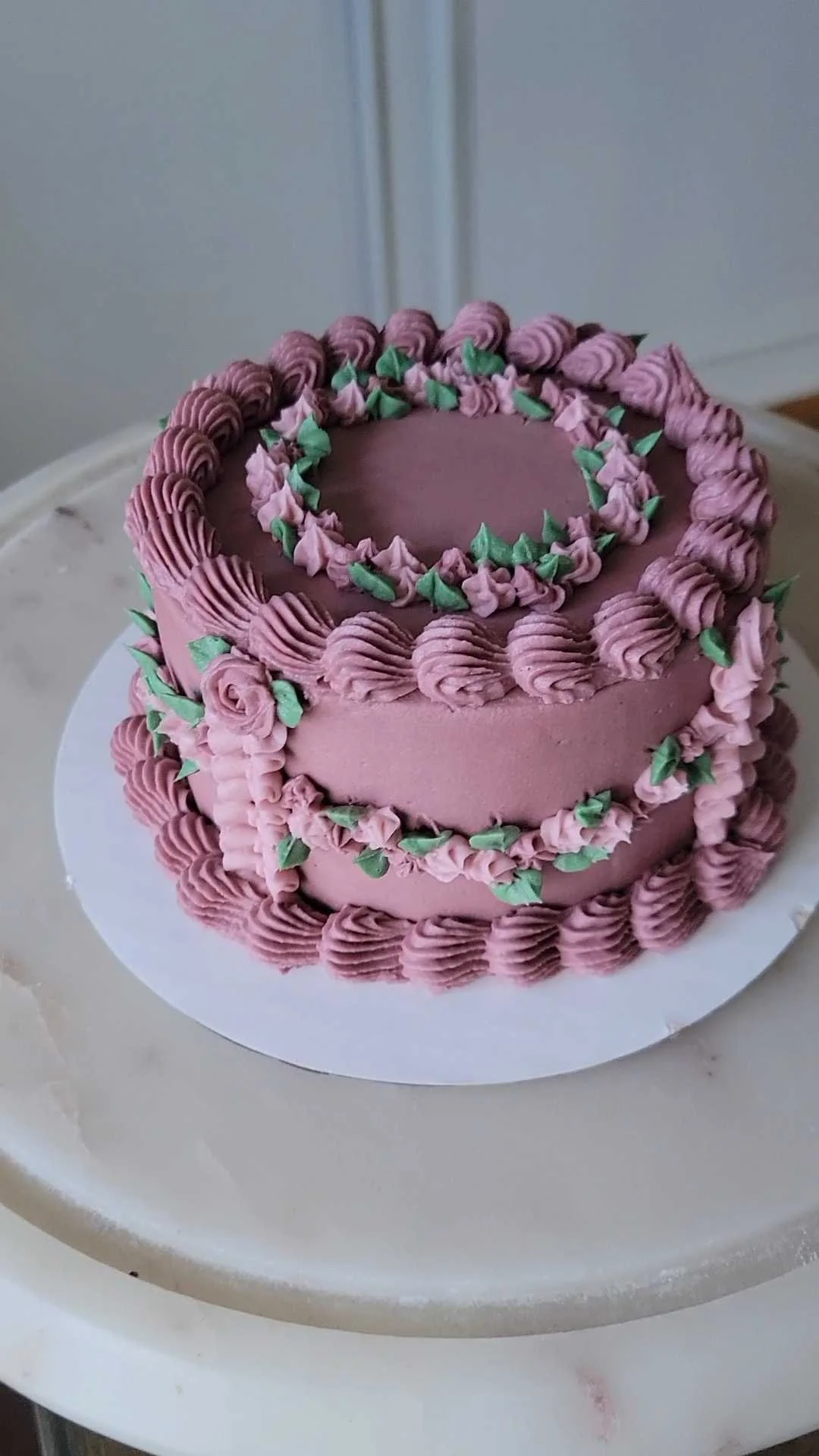 Spring Vintage Cake Decorating class