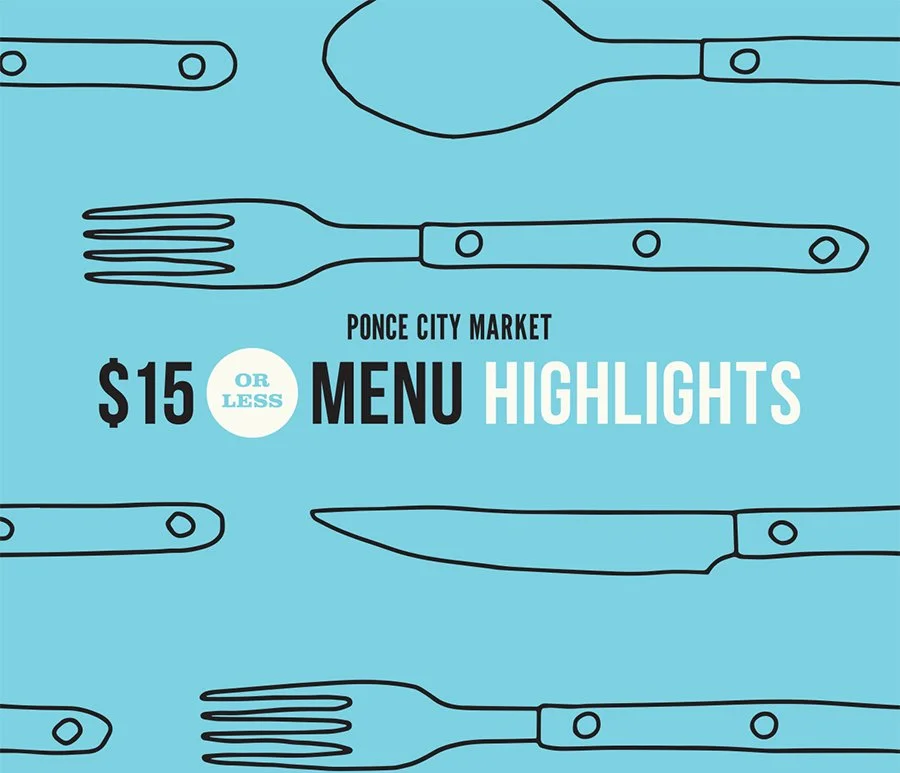 Ponce City Market Menu