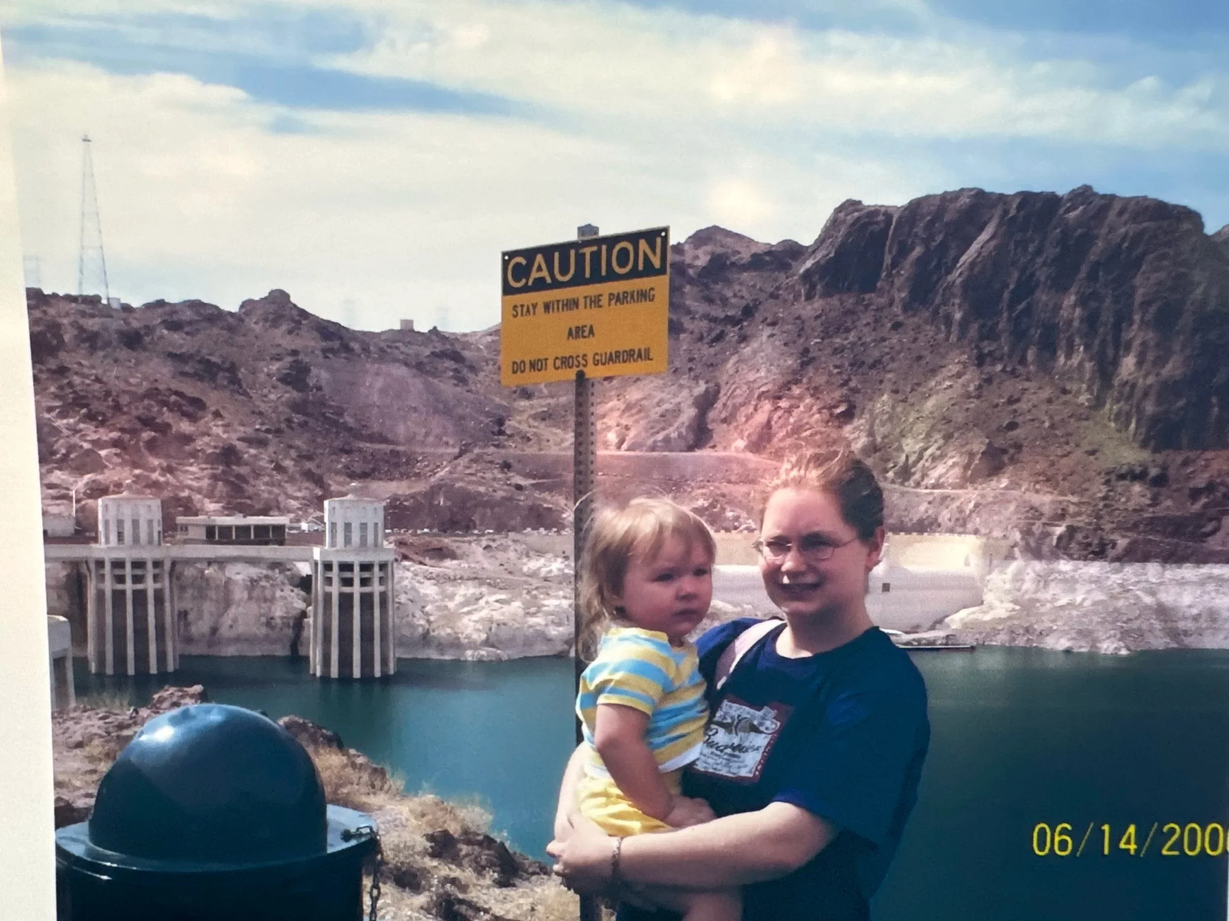 Heidi & Sam at Hoover Dam