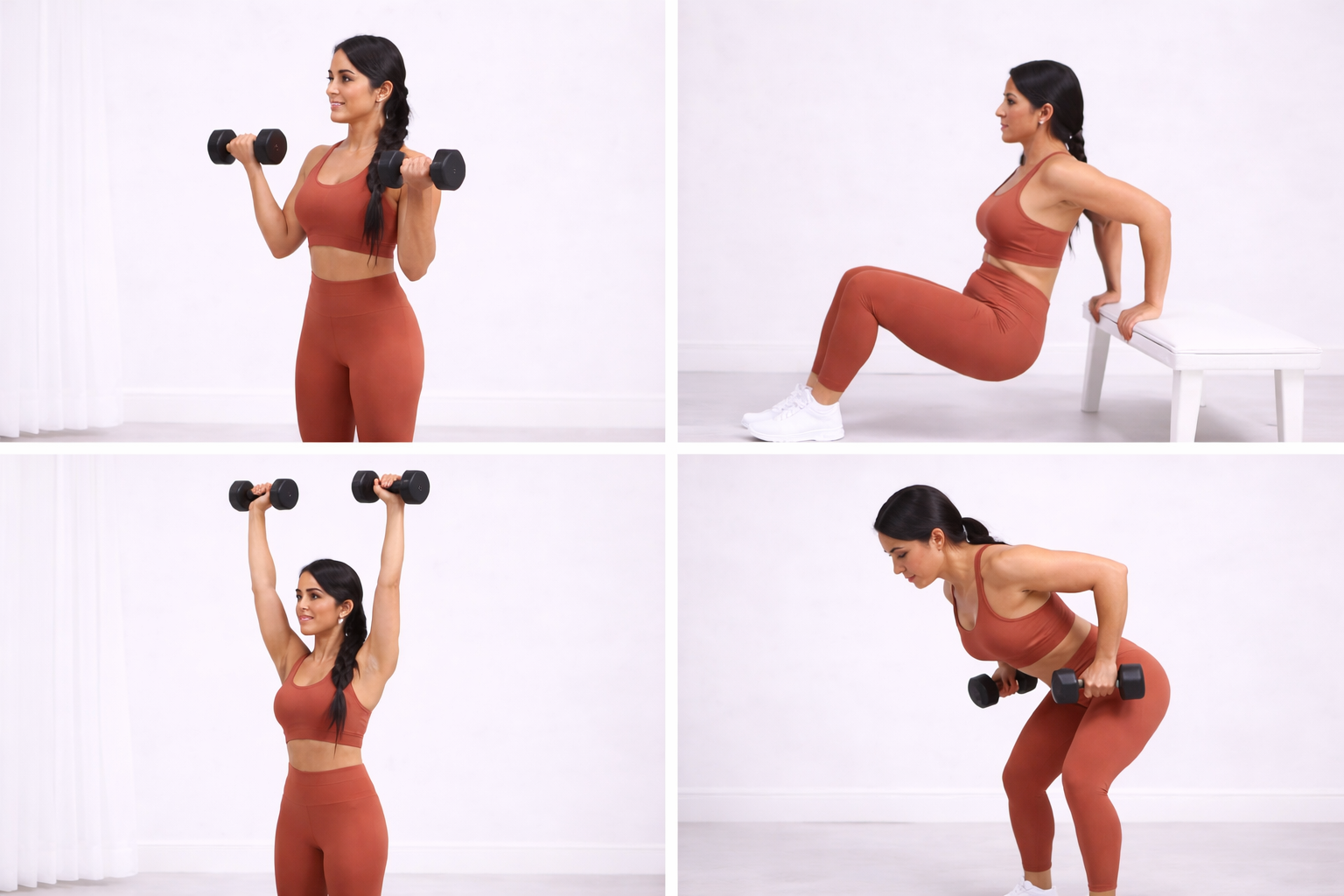 At-Home Arm Workout with Dumbbells
