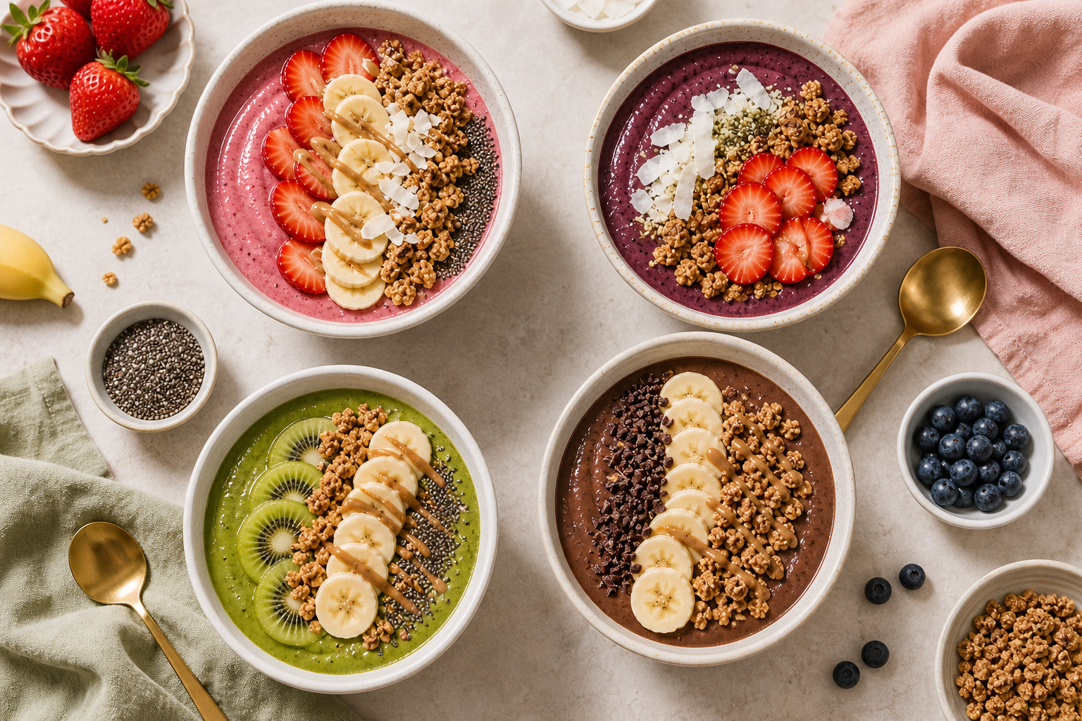 Smoothie Bowls for a Balanced Morning That Actually Keep You Full