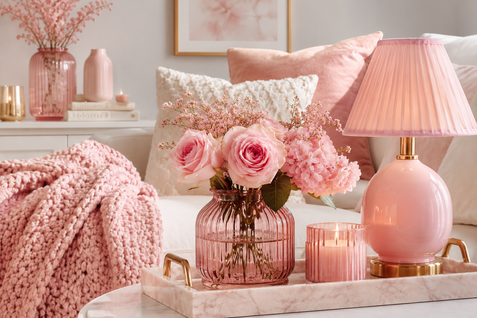 10 Pretty Pink Home Decor Finds on Amazon to Refresh Your Space
