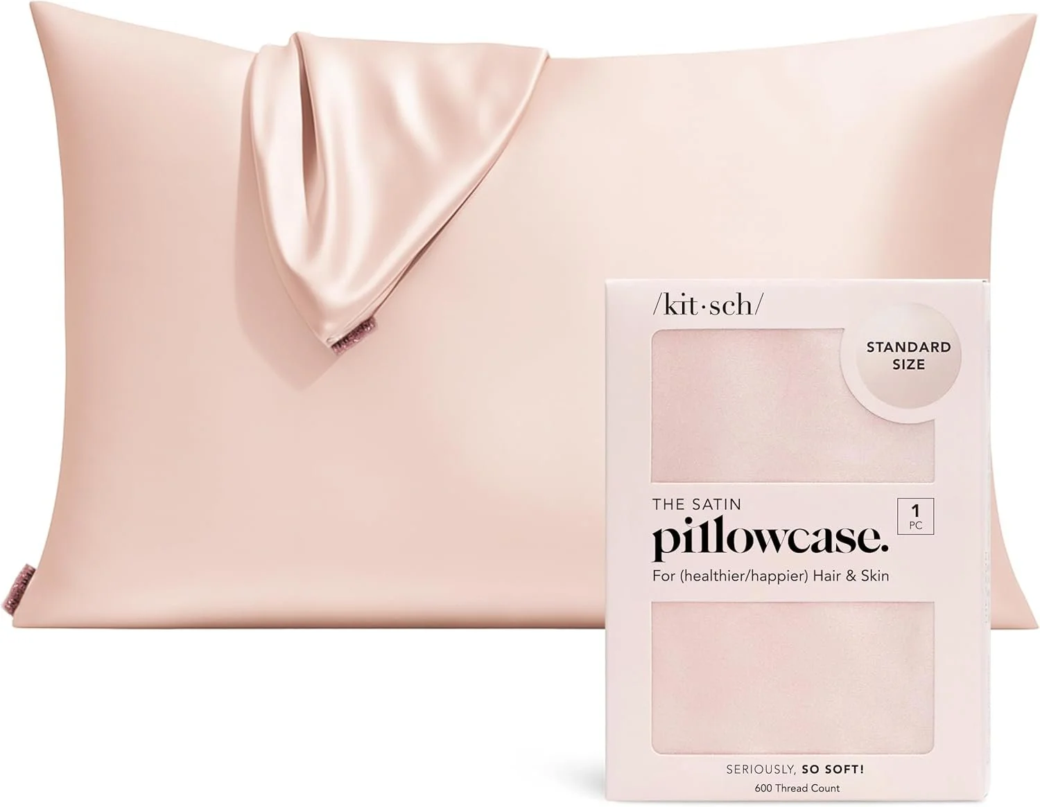 Kitsch Satin Pillowcase Blush