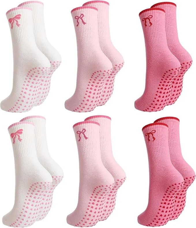 Cotton Crew Ballet Socks with Embroidery.jpg