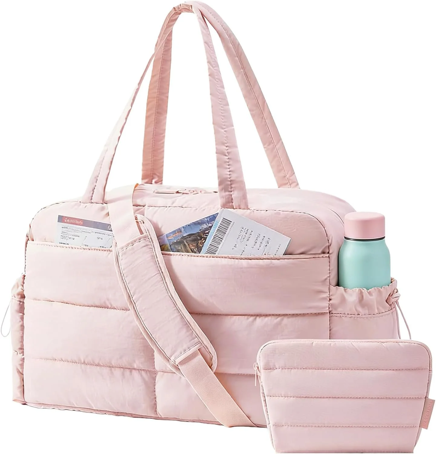 BAGSMART Lightweight Puffer Duffle Bag
