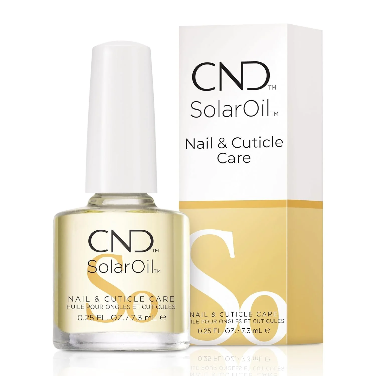 CND SolarOil Cuticle Oil, Natural Blend Of Jojoba, Vitamin E, Rice Bran and Sweet Almond Oils