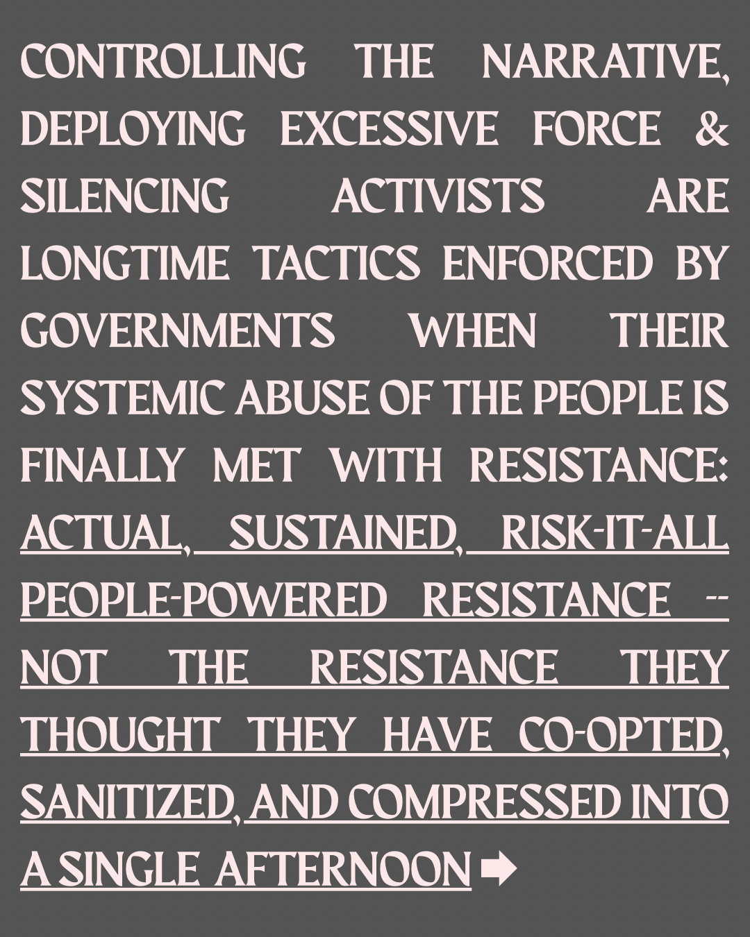 Where I’m from, it is the people who are rising