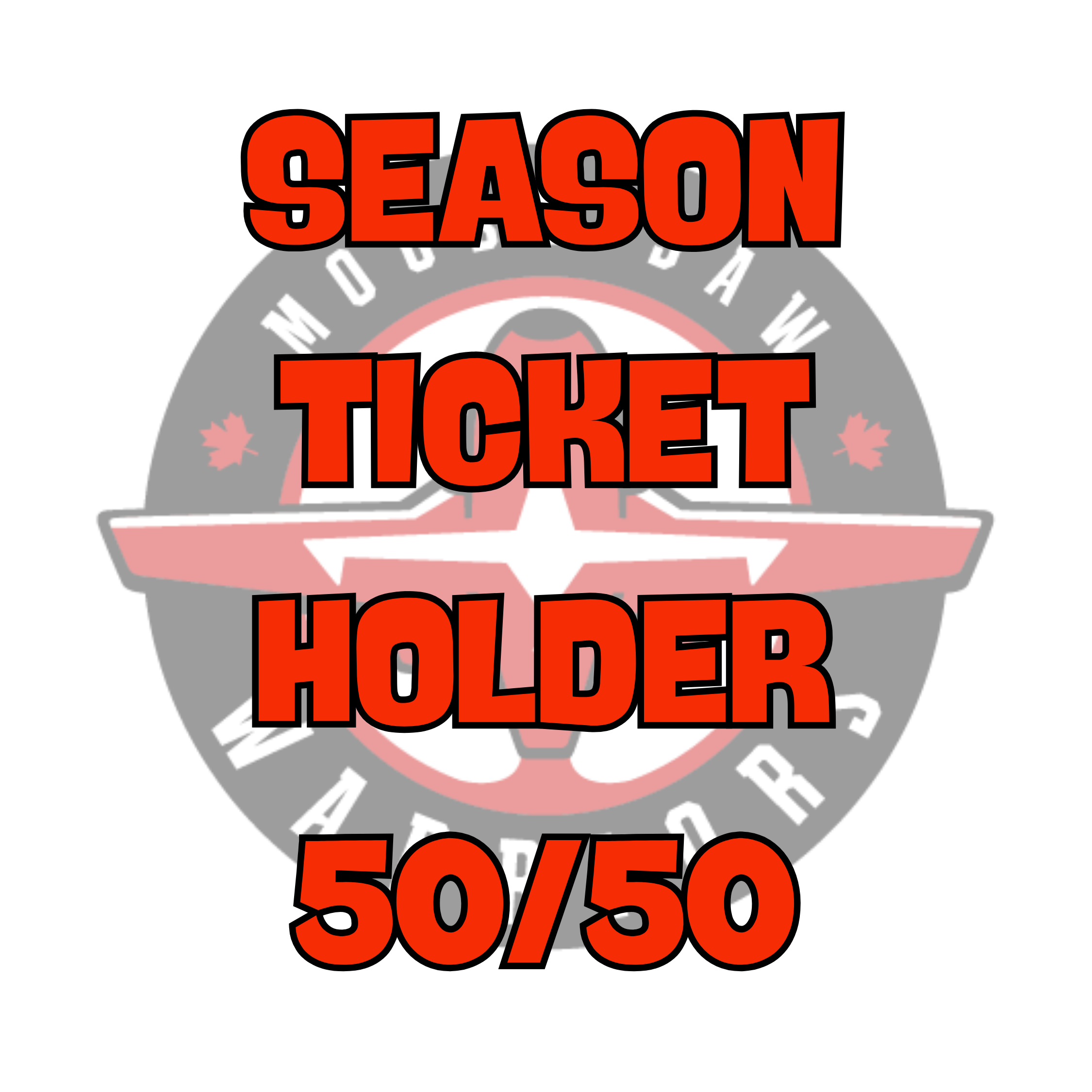 Season Ticket Holder 50/50