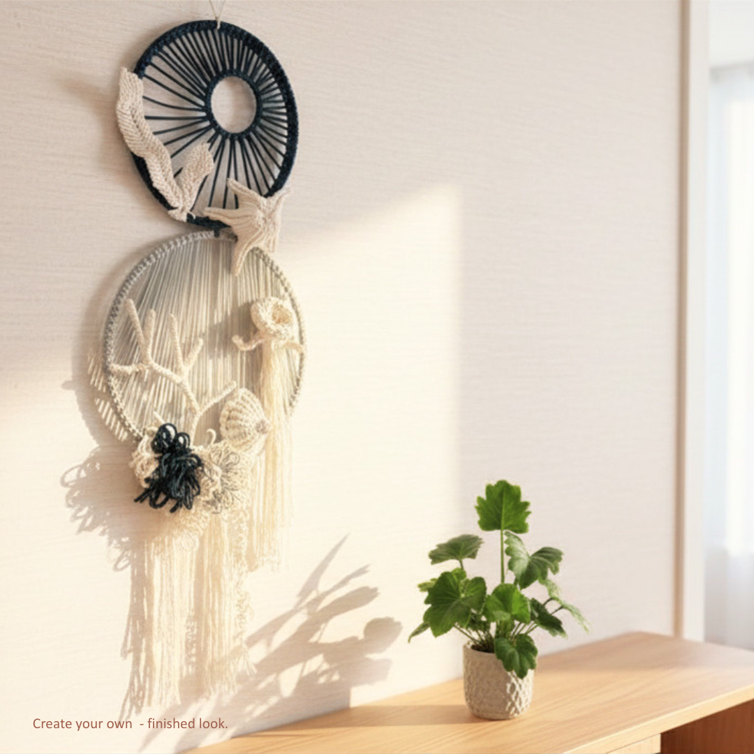 Ocean Hope-Peace Macrame Kit