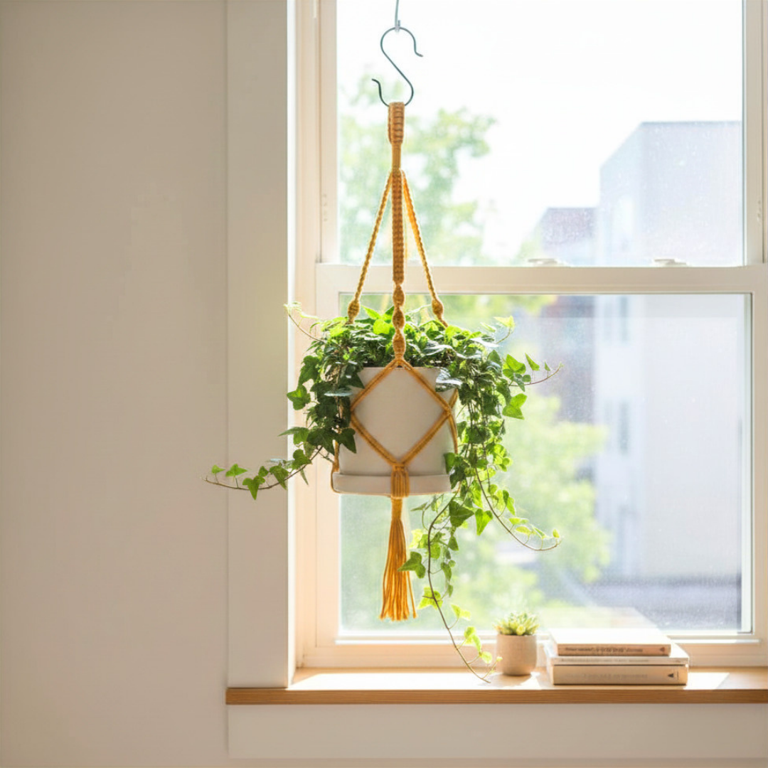 Macrame MacraBloom - 15cm Pot Hanger