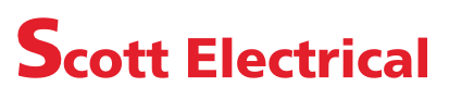 Scott Electrical logo in red text