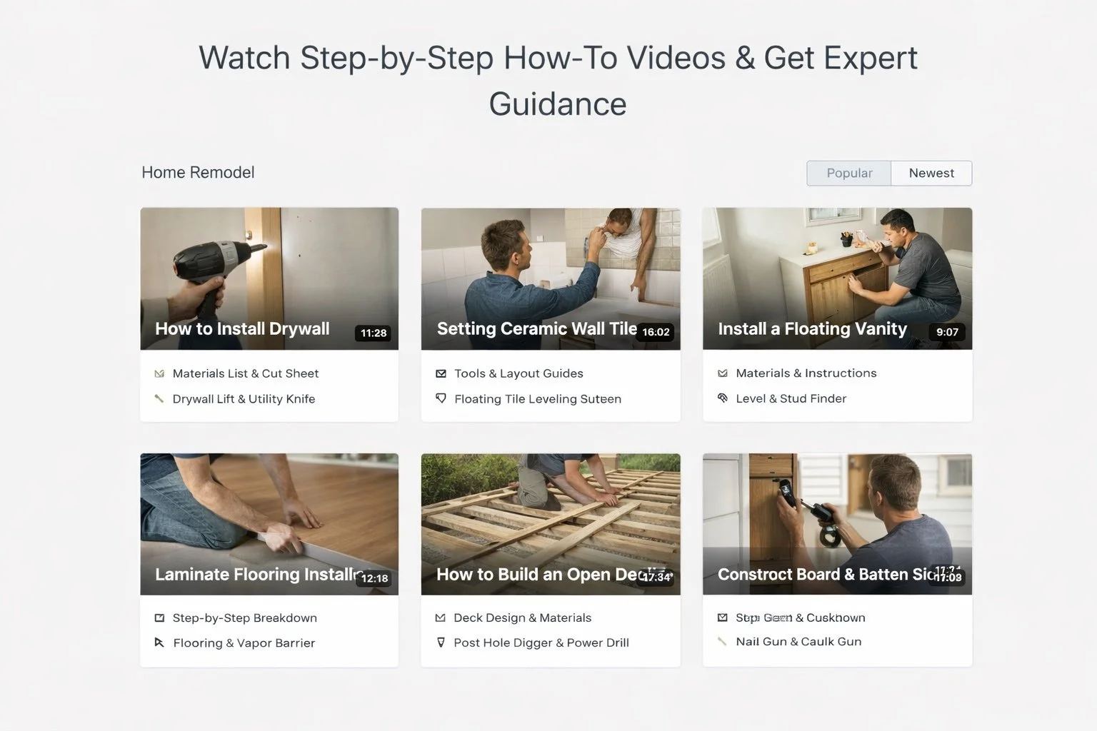 How-To Video Library