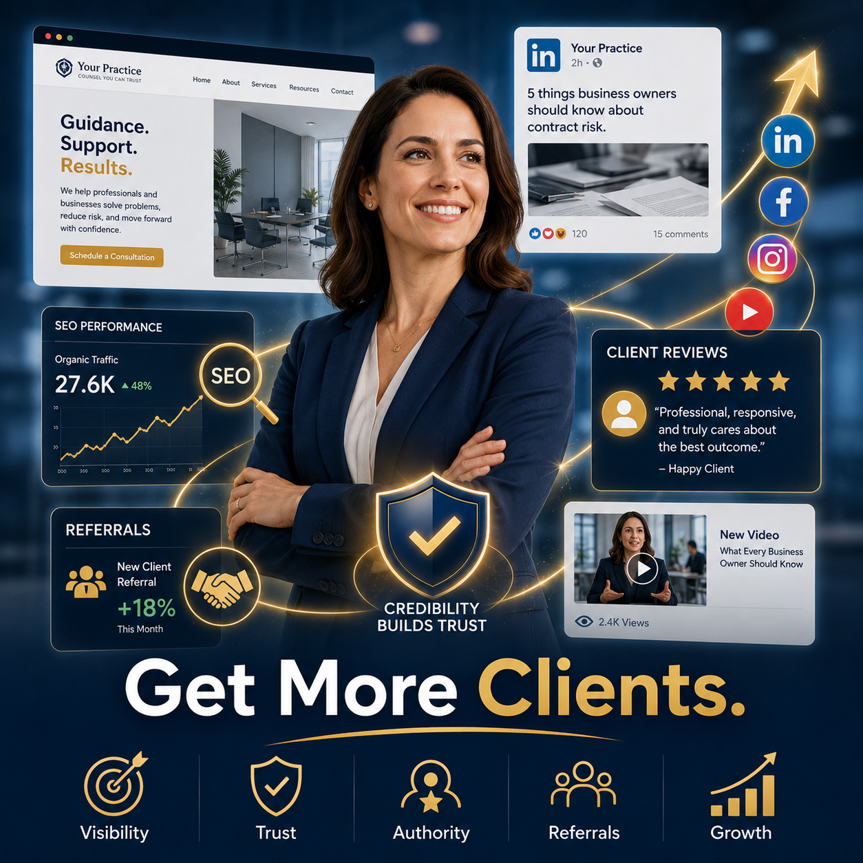 How Small Professional Service Providers Can Attract More Clients