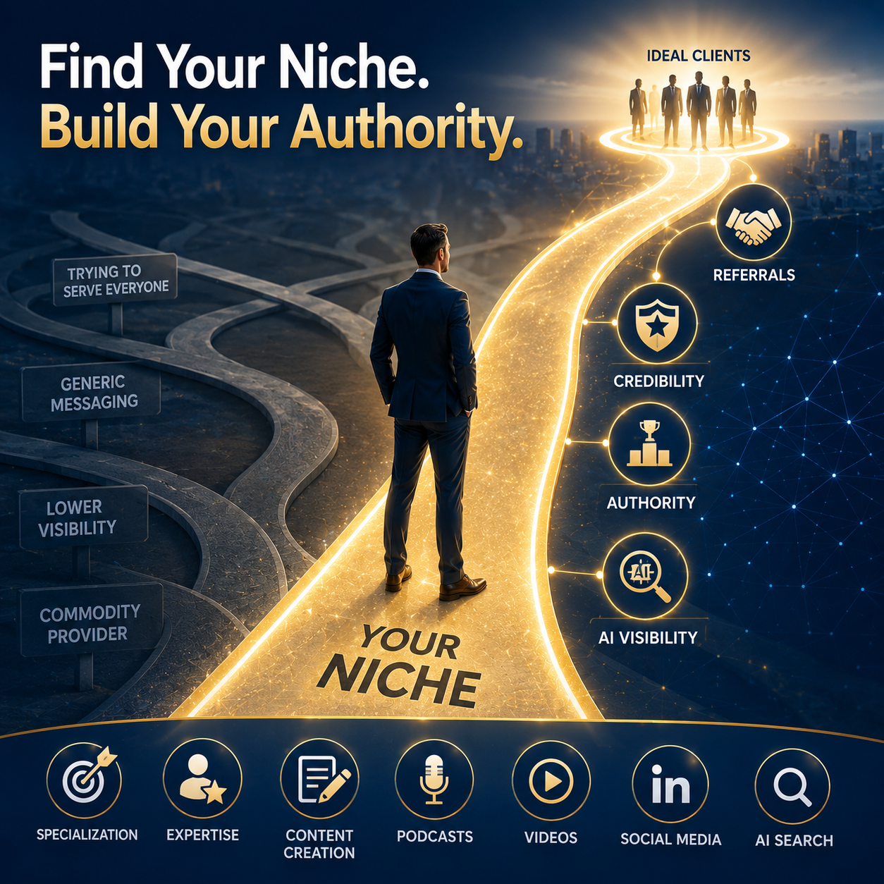 Finding Your Niche: Why Specialization Is the Fastest Path to Credibility