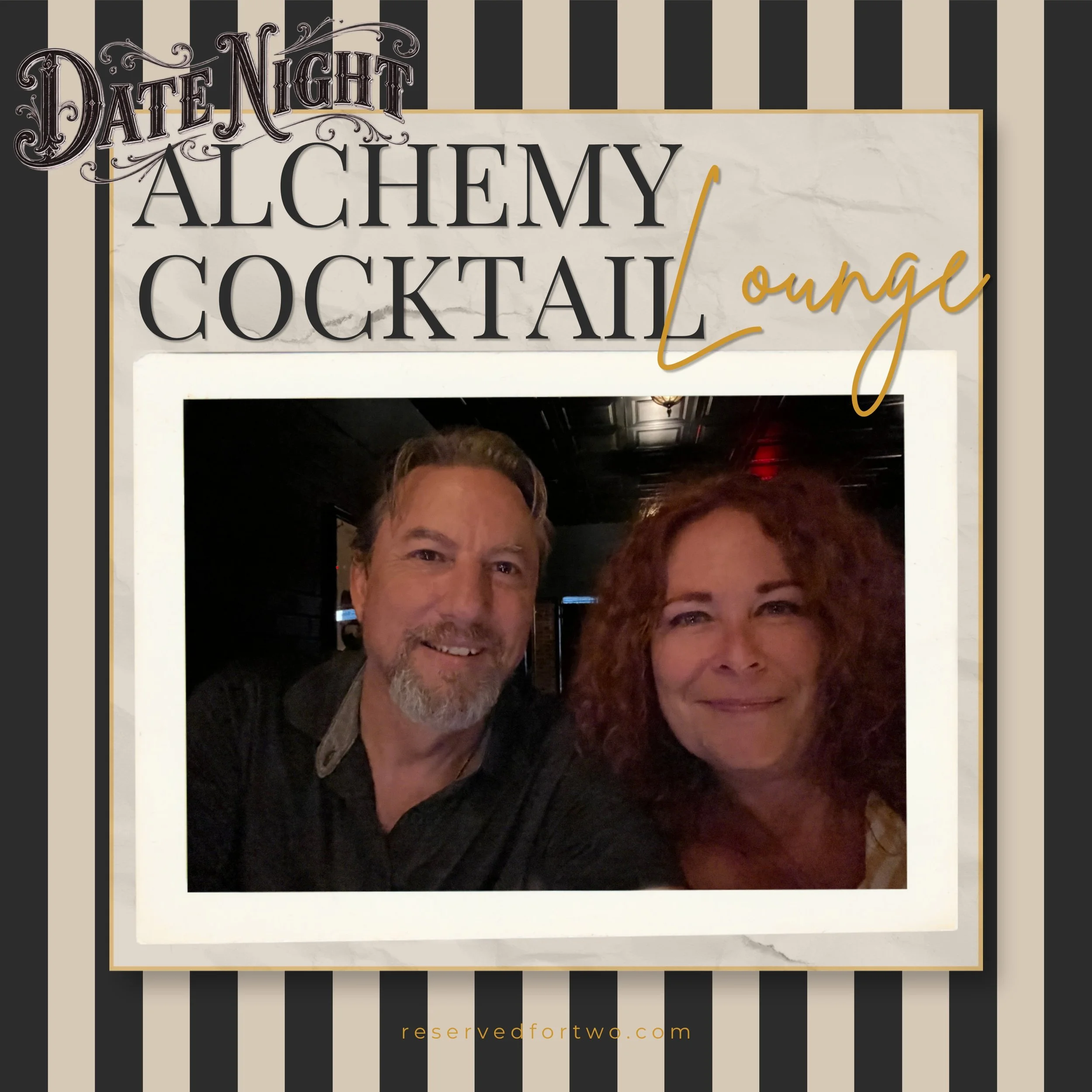 We happened to be up in Edmond and thought we'd stop by Alchemy Cocktail Lounge. What a super cool place!! The ambiance was outstanding and the food and drinks were amazing! Go check them out!! #alchemycocktaillounge #reservedfortwo #okcdatenight