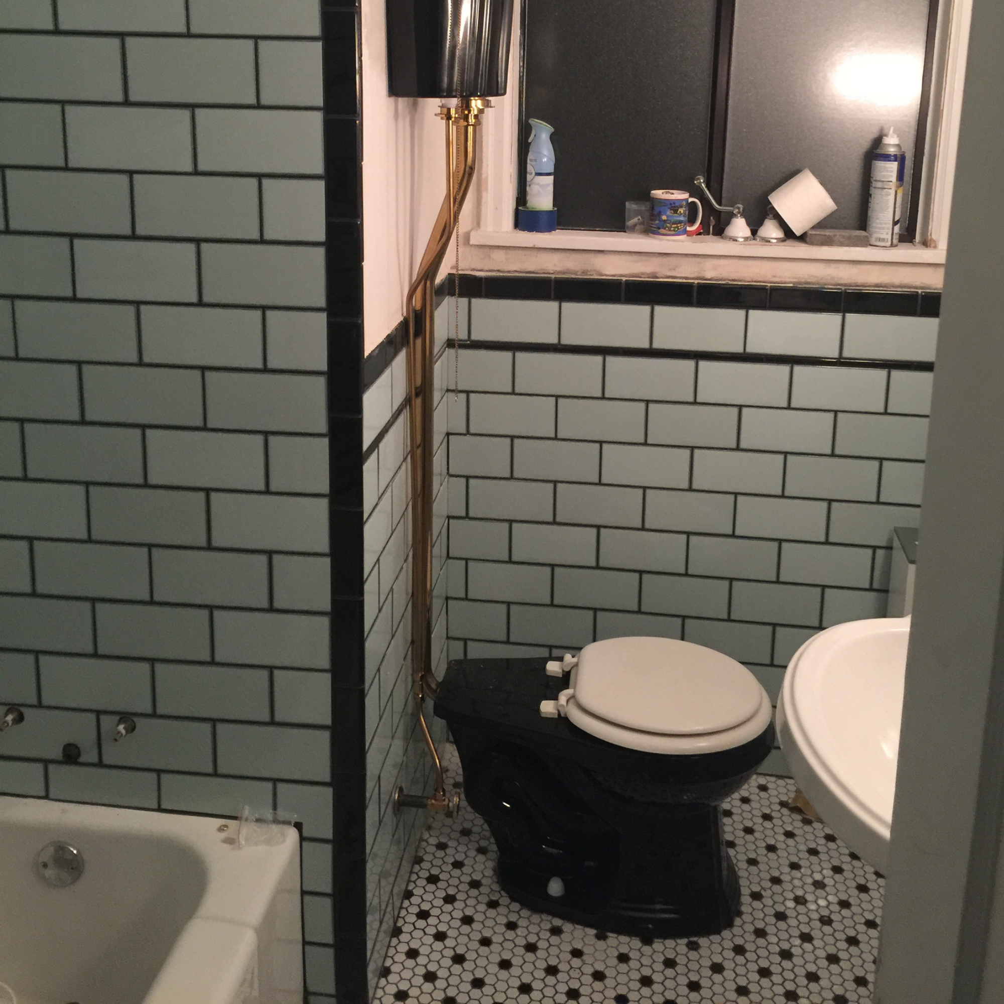 Retro bathroom