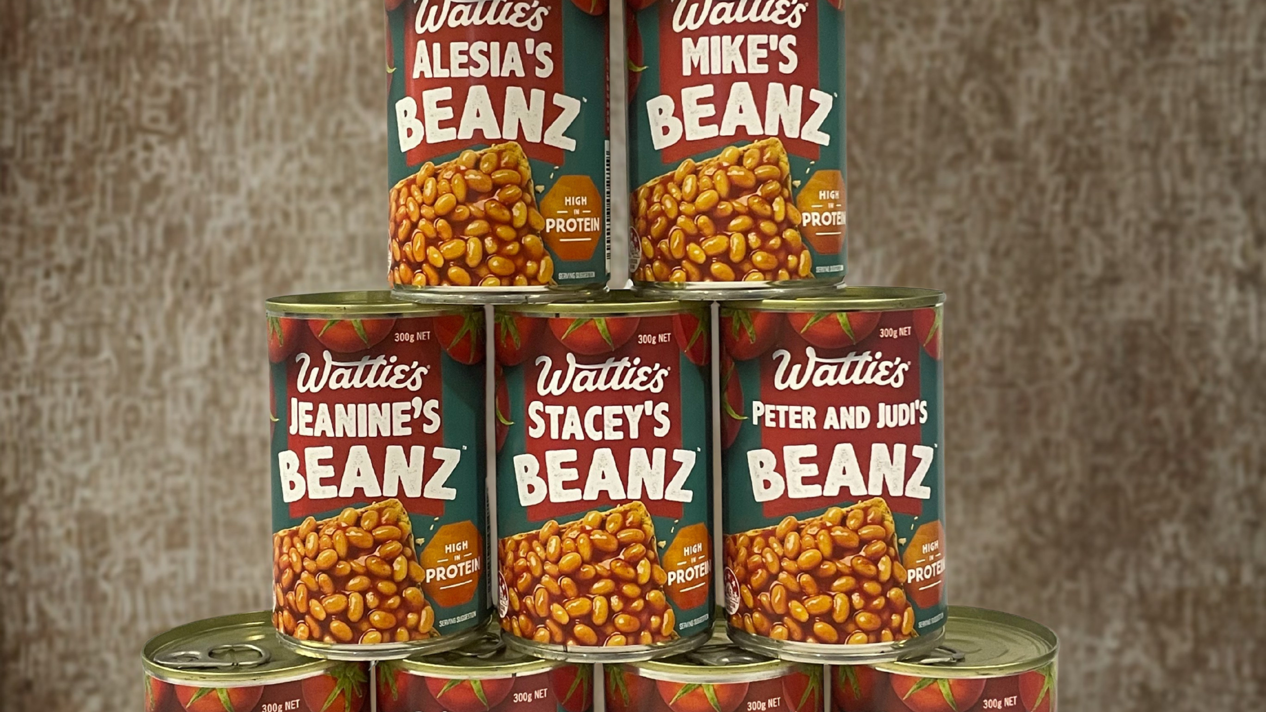 Heinz Watties Malcove nz special project for personalised baked beans cans, personalised products, custom branding, print and packaging