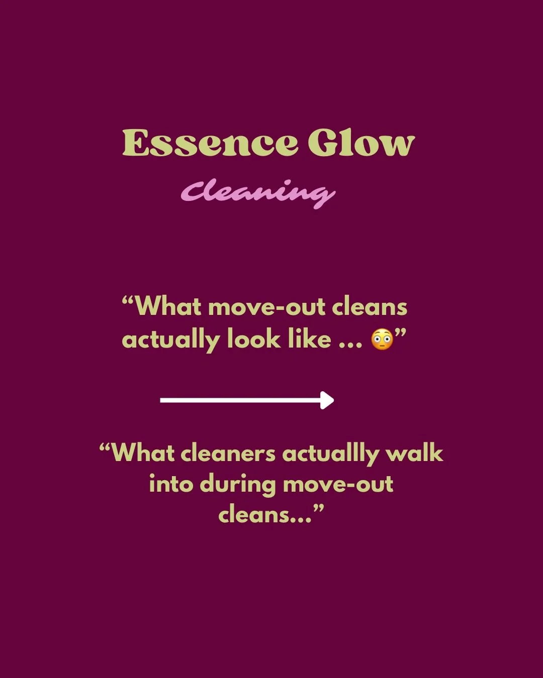 Move out cleans are not for the weak and here&rsquo;s why ➡️

Call for estimates 615.524.0709 📞
#essenceglowcleaningllc #moveinmoveoutcleaners #turnovercleaning