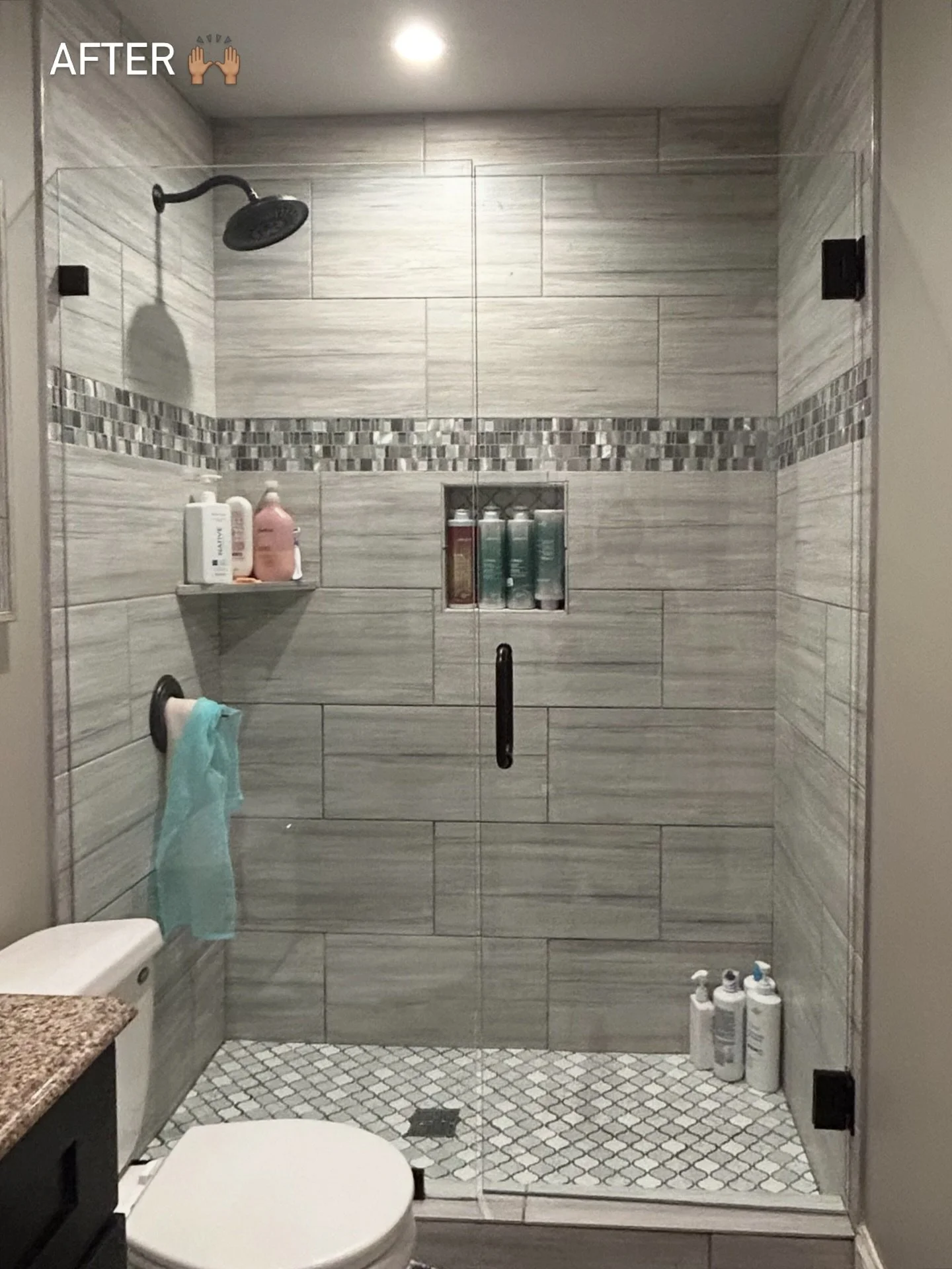 Ever wonder why your shower glass starts looking cloudy or foggy like this? 🚿

Hard water + soap scum buildup can make your bathroom look cloudy and unkept &mdash; even if the rest of the place is spotless. And guests definitely notice.

If you&rsqu