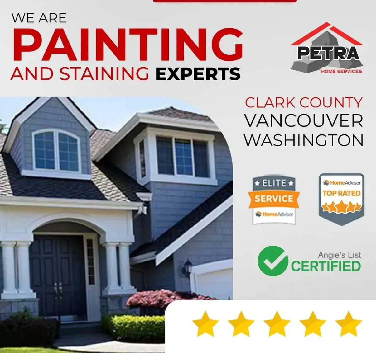 house painting Vancouver WA painting contractor Clark County WA interior & exterior painting Vancouver WA