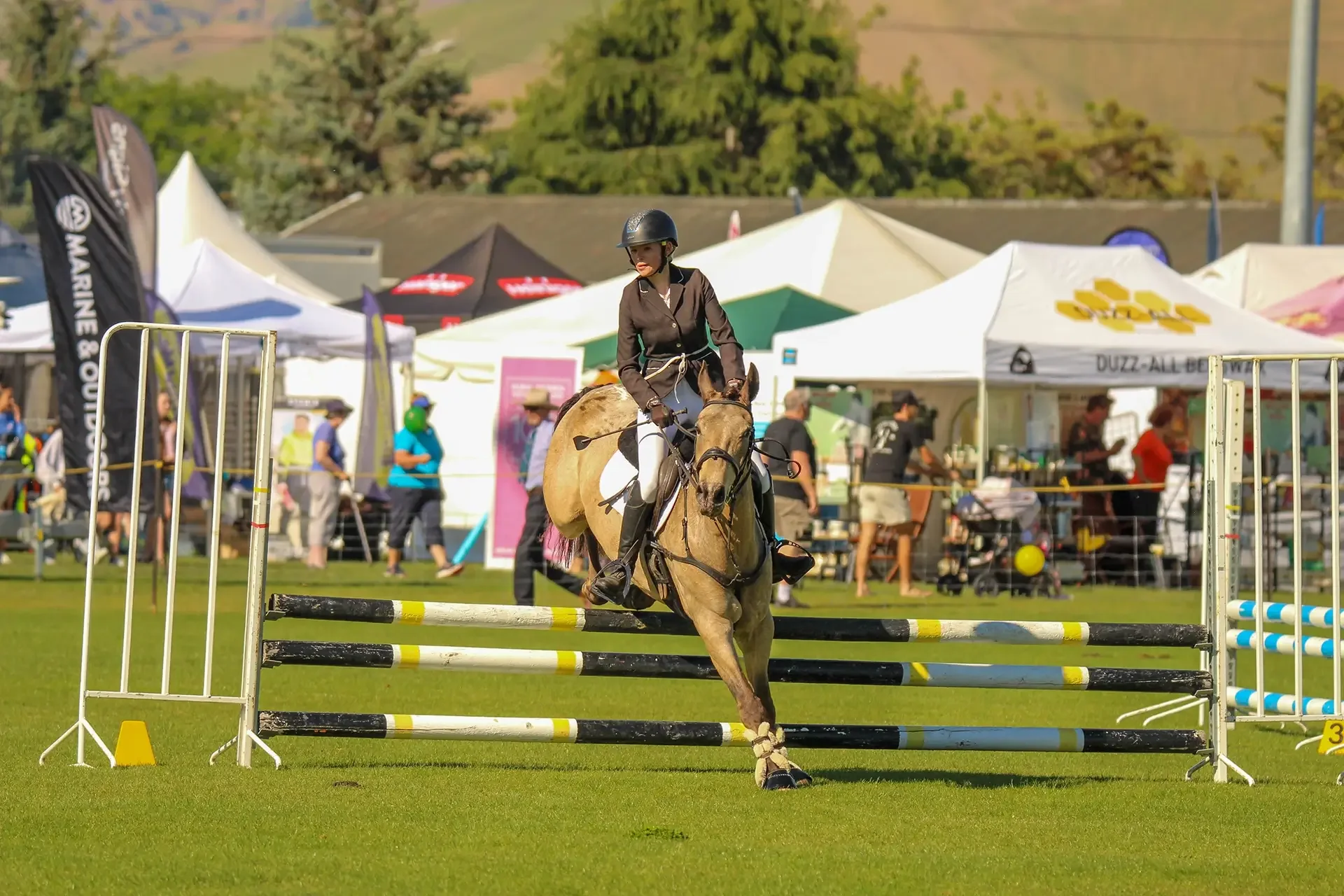 Equestrian events at the A&P Show Marlborough