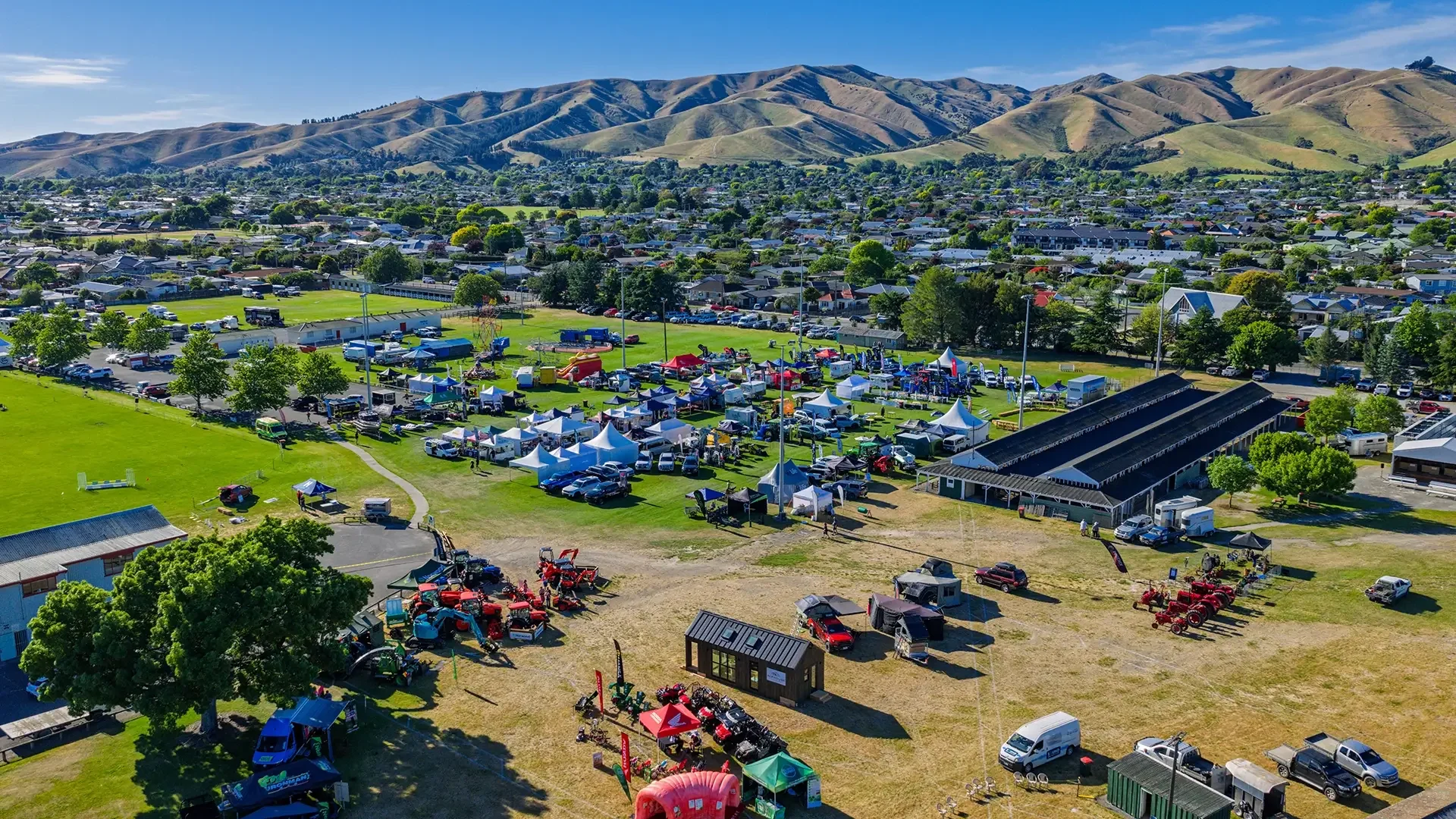 A&P Show Marlborough - aerial layout view