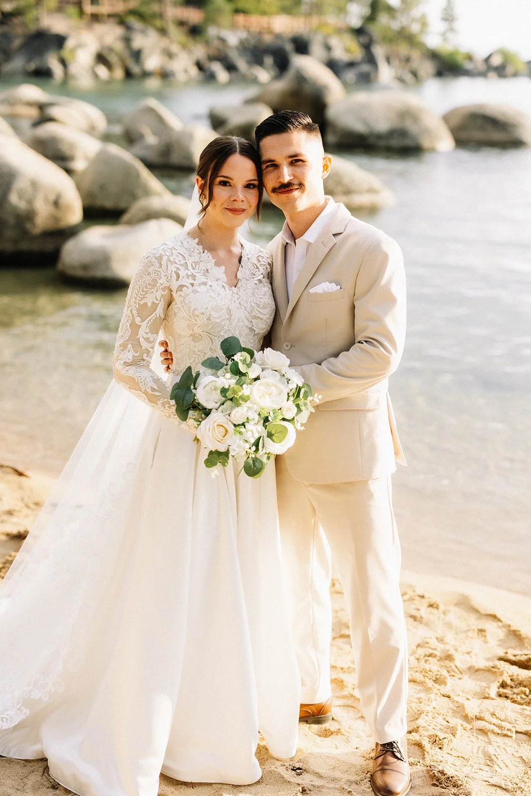Sand Harbor sunset elopement Lake Tahoe (1).jpg