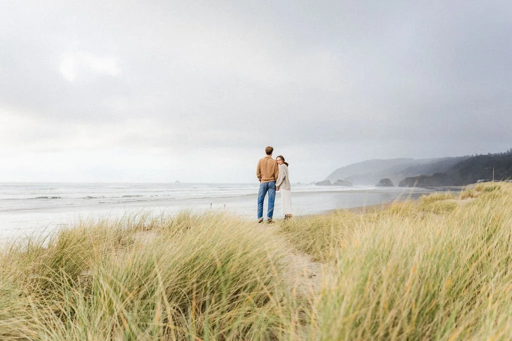 Cannon Beach engagement session sunset Oregon coast (35).jpg