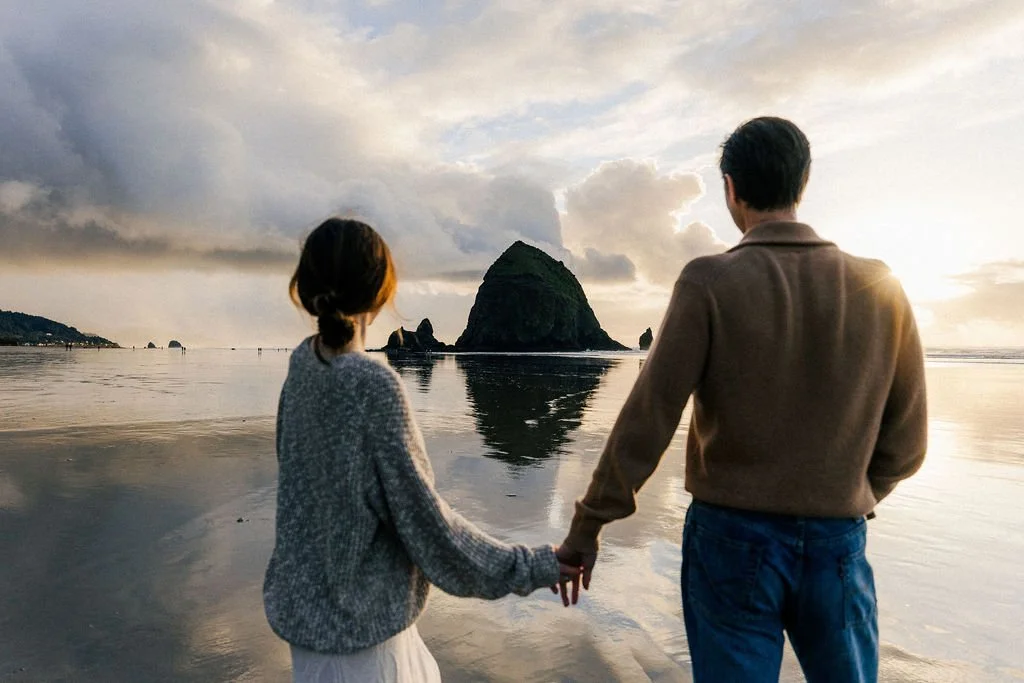 Cannon Beach engagement session sunset Oregon coast (45).jpg
