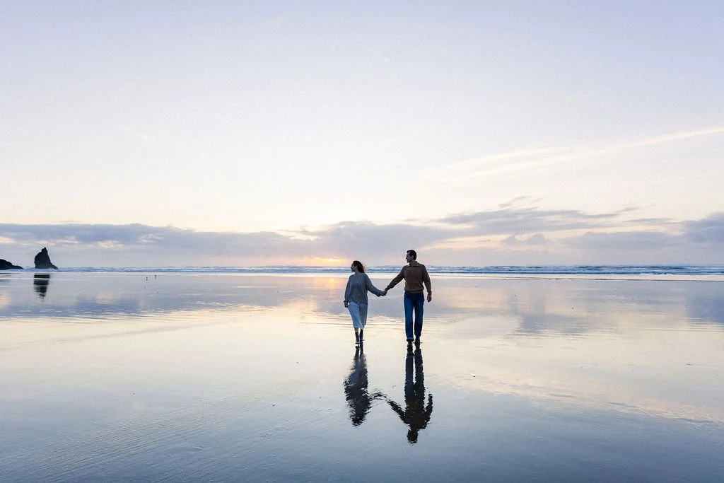 Cannon Beach engagement session sunset Oregon coast (50).jpg