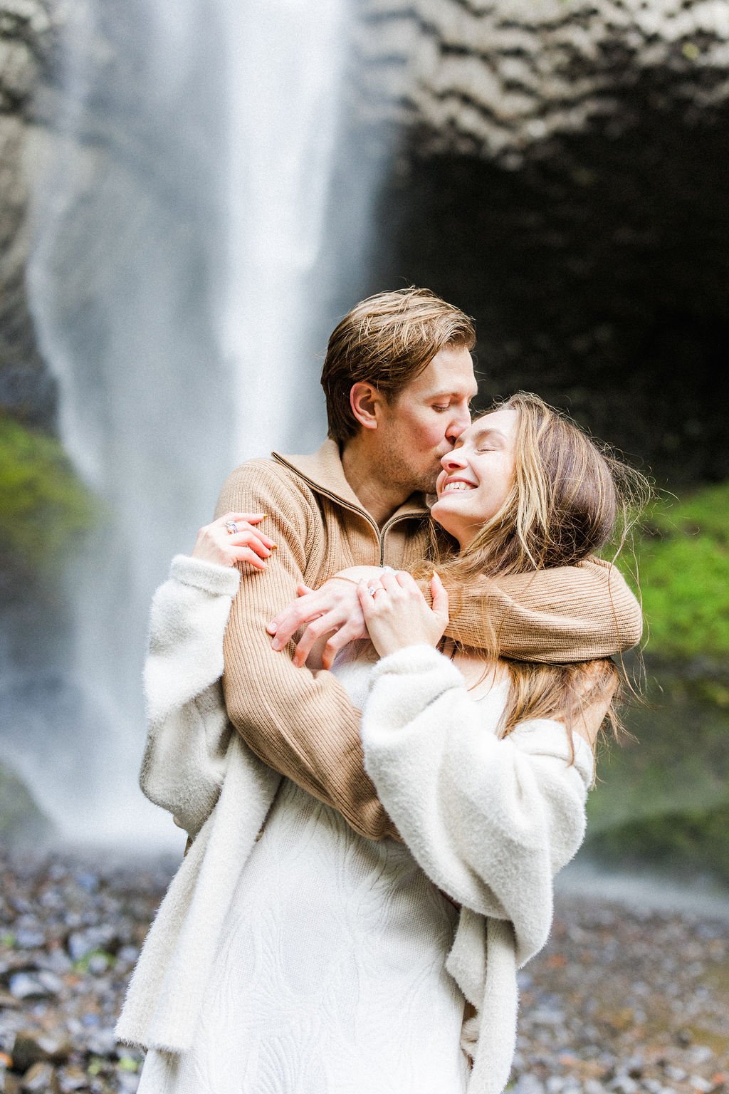 Latourell Falls engagement session Oregon waterfall (14).jpg