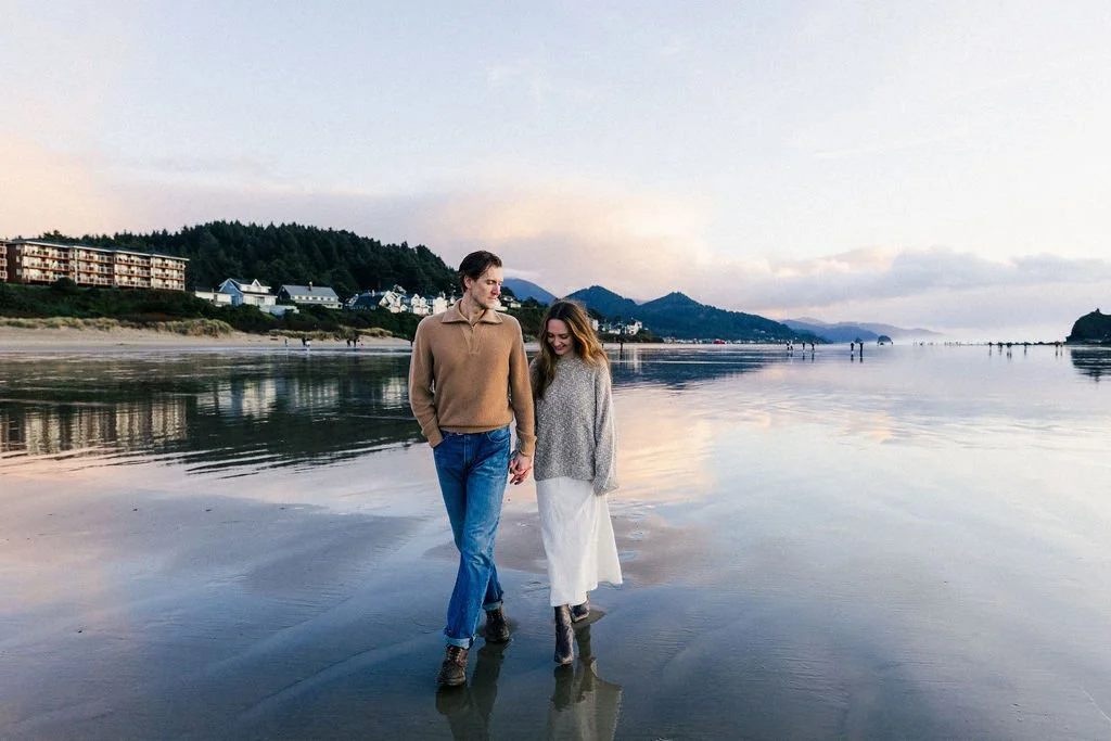 Cannon Beach engagement session sunset Oregon coast (26).jpg