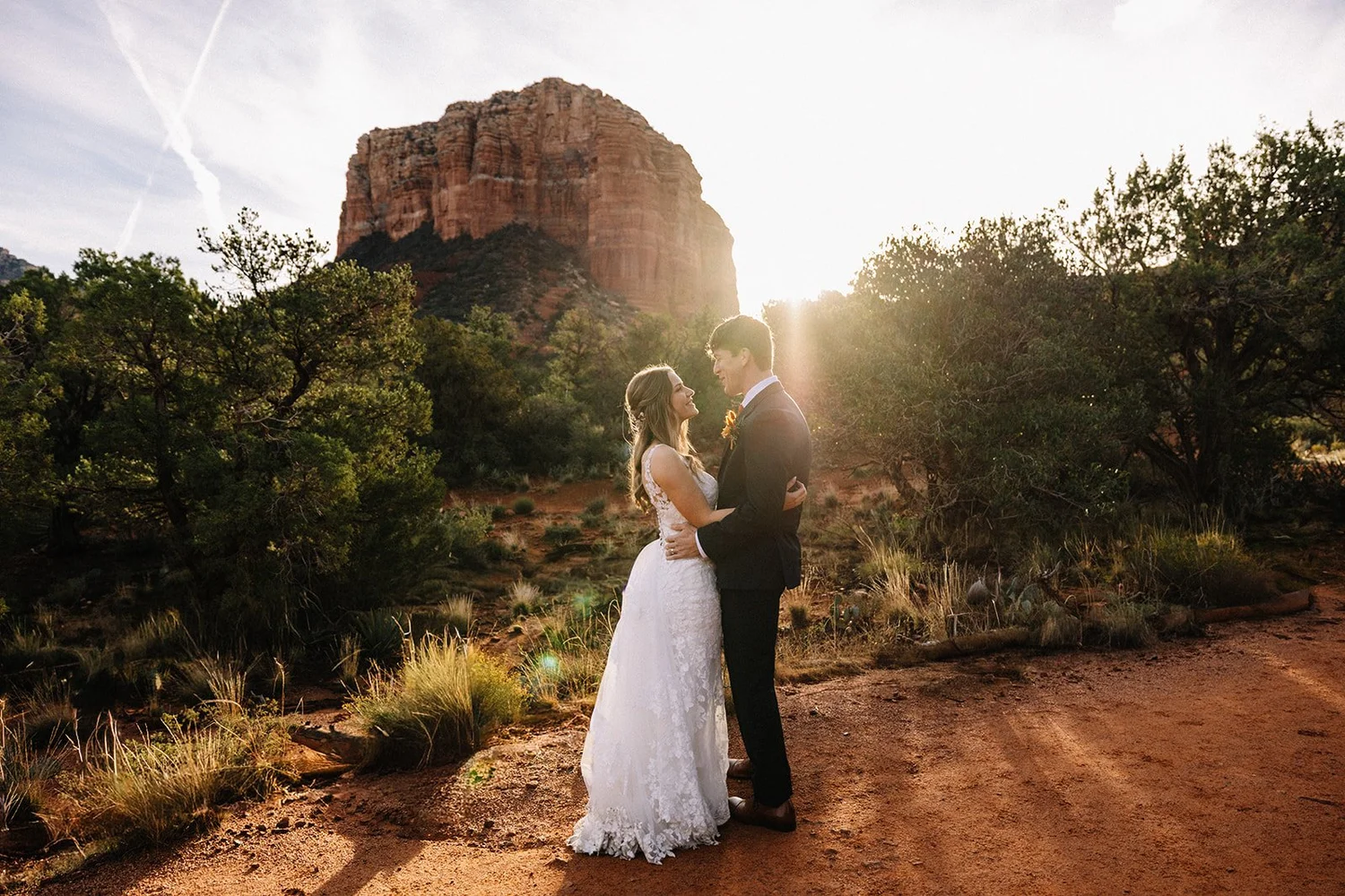 Sedona adventure elopement photography by AJ Photography